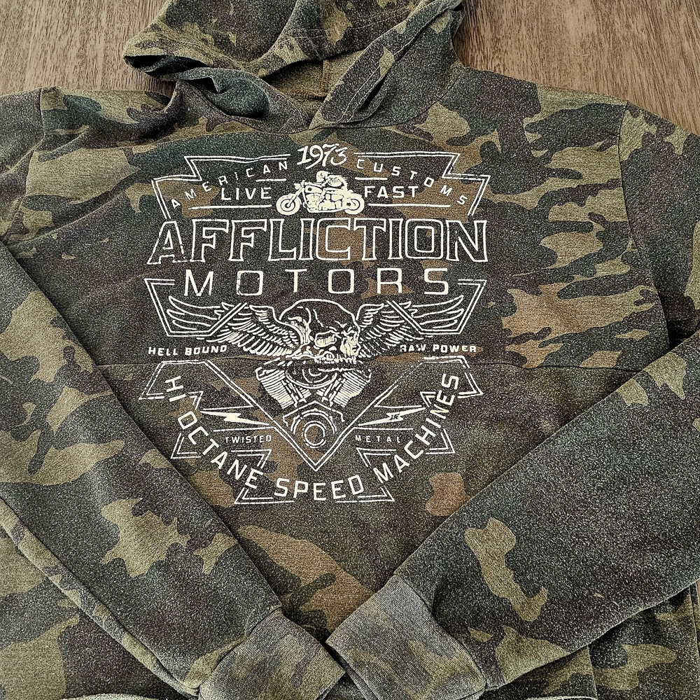 Affliction Camo Hoodie